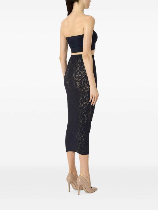 26FW 월포드 롱 스커트 534907005 BLACK - WOLFORD