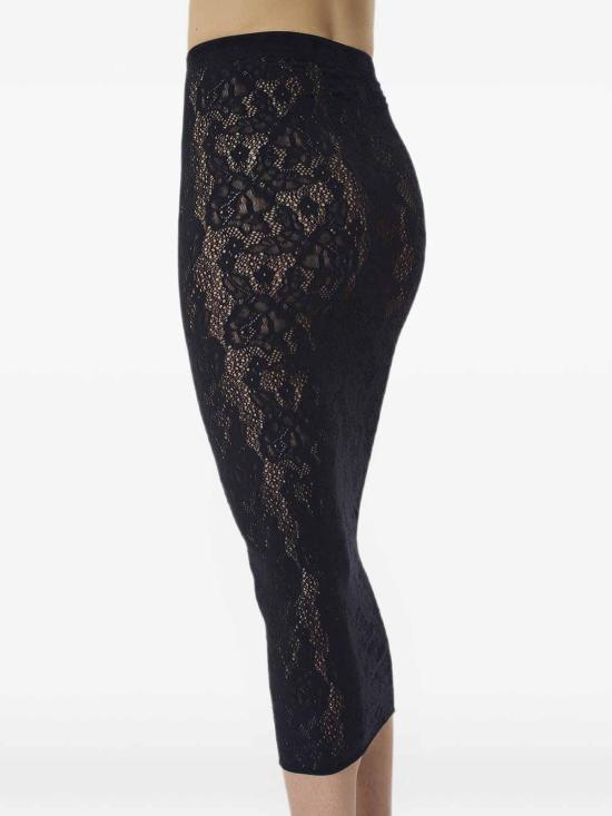 26FW 월포드 롱 스커트 534907005 BLACK - WOLFORD