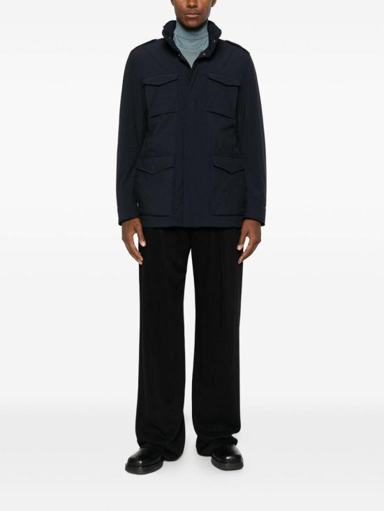 26FW 에르노 터틀넥 FI00024UR12742S9200 DARK BLUE - HERNO