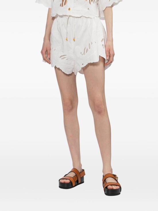 26FW 짐머만 숏팬츠 9049ASS263IVO CREAM - ZIMMERMANN