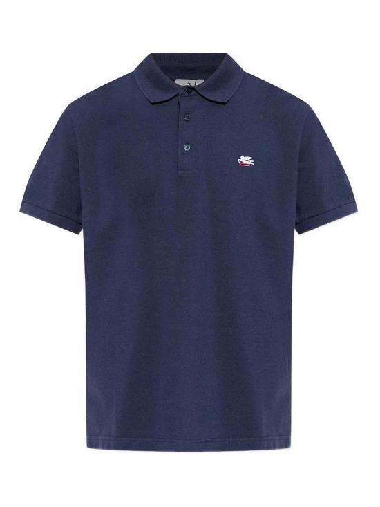 26FW 에트로 폴로 티셔츠 MRMD0005AU13IB0065 DARK BLUE