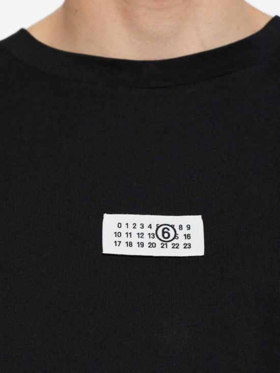 26FW MM6 메종마르지엘라 반팔 티셔츠 SH0NH0028M20258900 BLACK - MM6 MAISON MARGIELA