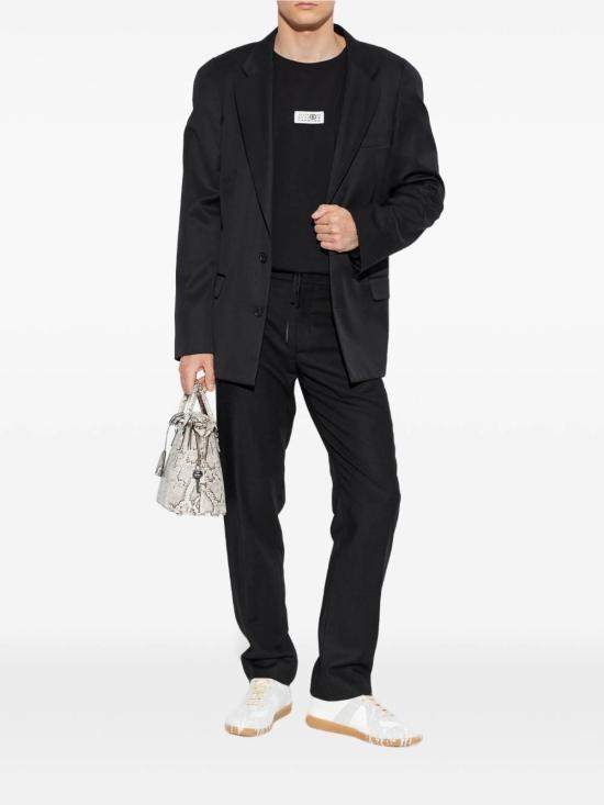 26FW MM6 메종마르지엘라 반팔 티셔츠 SH0NH0028M20258900 BLACK - MM6 MAISON MARGIELA