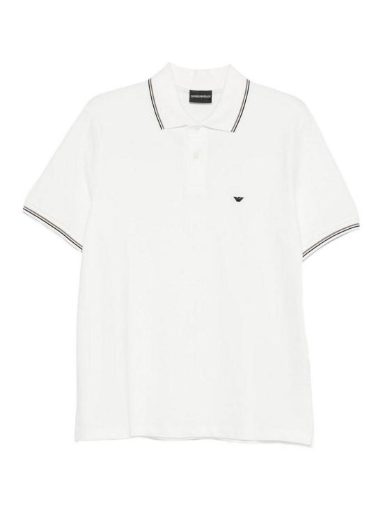 26FW 엠포리오 아르마니 폴로 티셔츠 EM004606AF23090U0003 WHITE
