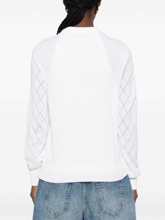 26FW 발망 가디건 HF1KN085KJ990FA WHITE - BALMAIN