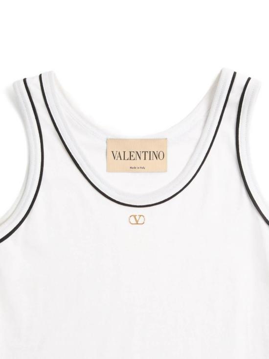 26FW 발렌티노 가라바니 민소매 티셔츠 BMC02QAA5A01 CREAM - VALENTINO GARAVANI