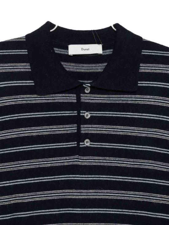26FW 던스트 폴로 티셔츠 UDSW6C115N2 DARK BLUE - DUNST
