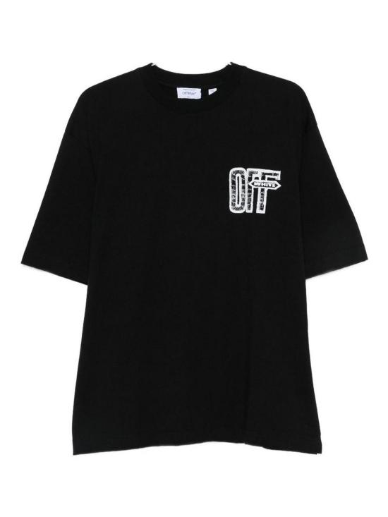 26FW 오프화이트 반팔 티셔츠 OMAA120F26JER00Y00 BLACK