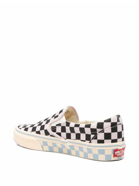 26FW 반스 클래식 슬립온 체커보드 VN000DAH H881 POPPY EMBER RED - VANS