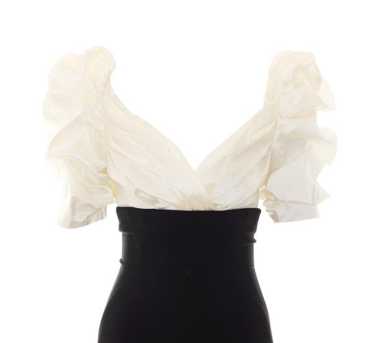 26FW 엘리자베타프랜치 미디 원피스 ABR0967E2 309 BLACK - ELISABETTA FRANCHI