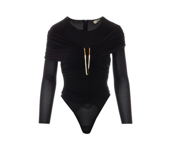 26FW 엘리자베타프랜치 바디수트 티셔츠 BO04267E2 110 BLACK