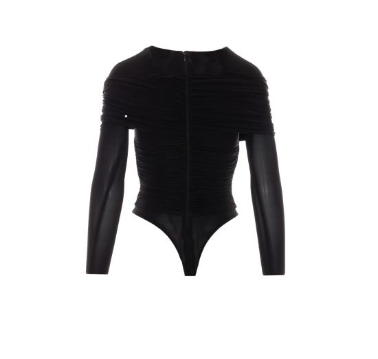 26FW 엘리자베타프랜치 바디수트 티셔츠 BO04267E2 110 BLACK - ELISABETTA FRANCHI