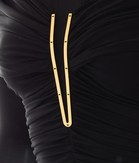 26FW 엘리자베타프랜치 바디수트 티셔츠 BO04267E2 110 BLACK - ELISABETTA FRANCHI