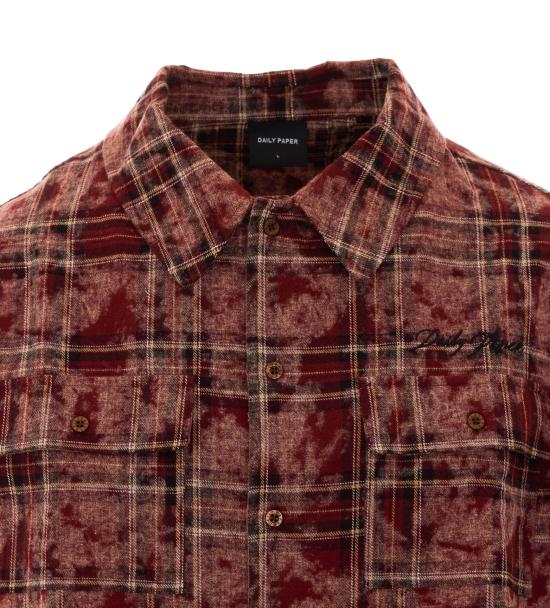 26FW 데일리 페이퍼 셔츠 2610141 MADDER BROWN RED - DAILY PAPER