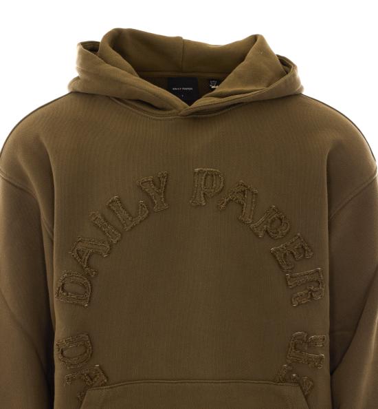 26FW 데일리 페이퍼 긴팔 티셔츠 2610120 ARMY GREEN - DAILY PAPER