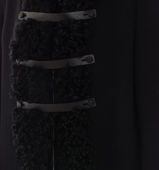 26FW 펜디 코트 FF6214 B1H1F0QA1 BLACK - FENDI