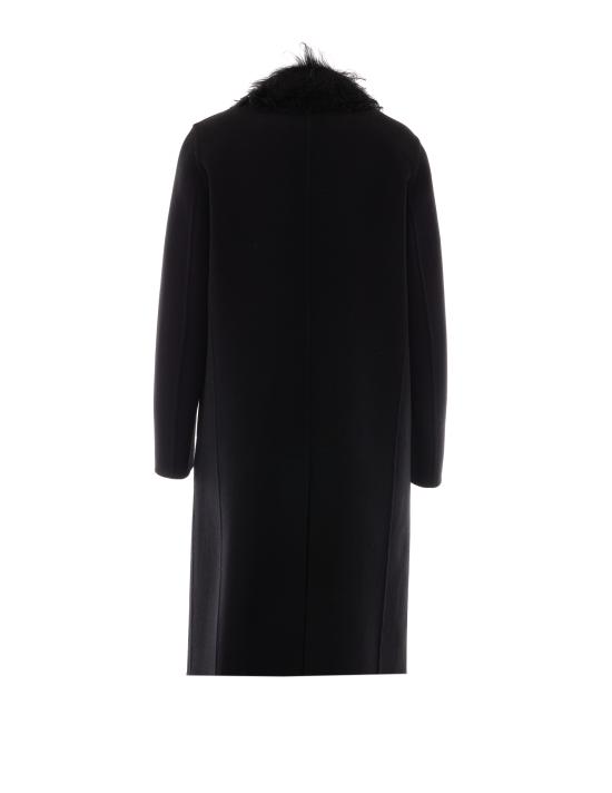 26FW 펜디 코트 FF6214 B1H1F0QA1 BLACK - FENDI