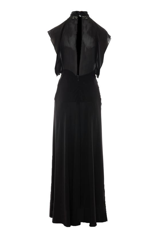 26FW 펜디 미디 원피스 FDD695 B1UKF0QA1 BLACK - FENDI