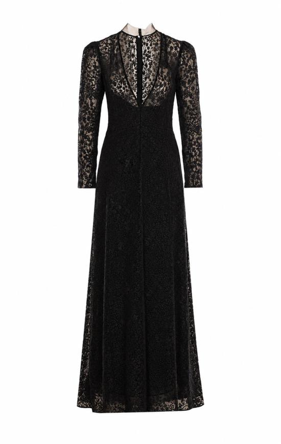 26FW 펜디 미디 원피스 FDD631 B1UAF0QA1 BLACK