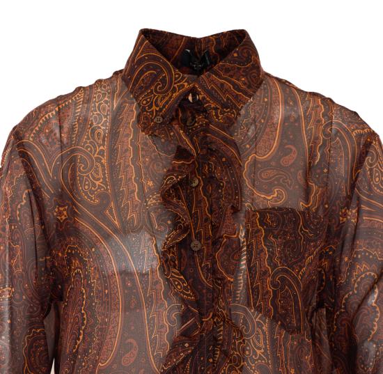 26FW 에트로 셔츠 WRIA0118 99SA124X0865 BROWN - ETRO