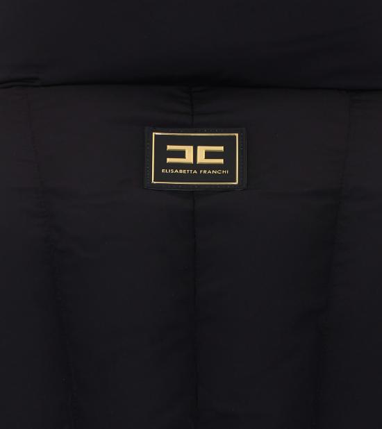 26FW 엘리자베타프랜치 패딩 PI95D66E2 110 BLACK - ELISABETTA FRANCHI