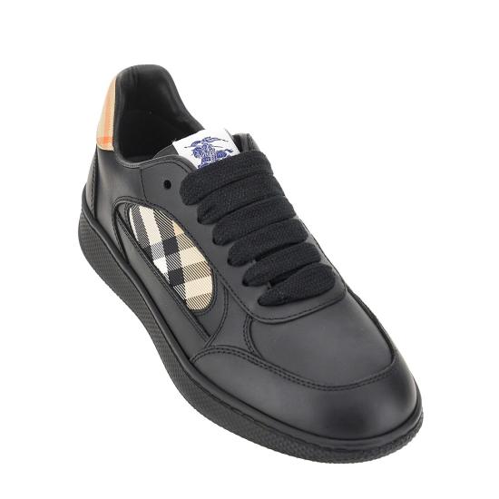 26FW 버버리 체크 테라스 스니커즈 8108650 Black - BURBERRY