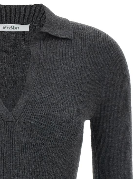 26FW 막스마라 폴로 티셔츠 앤젤 폴로 그레이 - MAX MARA