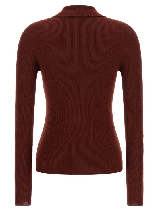 26FW 막스마라 폴로 티셔츠 앙헬 폴로 보르도 - MAX MARA