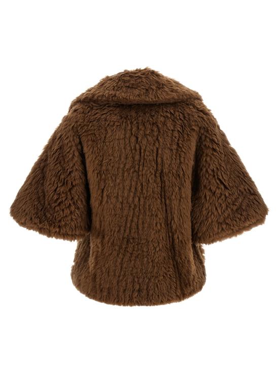 26FW 막스마라 무스탕 아코르타 퍼 브라운 - MAX MARA