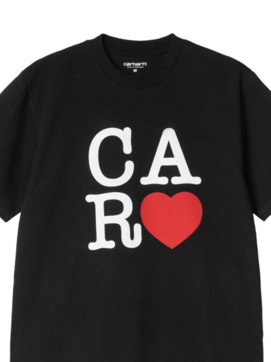 26FW 칼하트 WIP 반팔 티셔츠 I037538 89XXBLACK - CARHARTT WIP