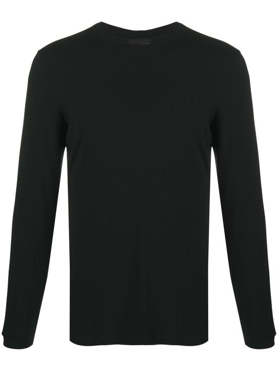 26FW 조르지오 아르마니 긴팔 티셔츠 3GST51 SJP4ZUC99 BLACK