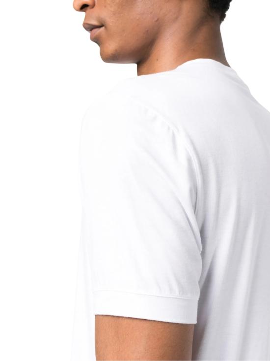 26FW 조르지오 아르마니 반팔 티셔츠 8NST62 SJP4ZU090 WHITE - GIORGIO ARMANI