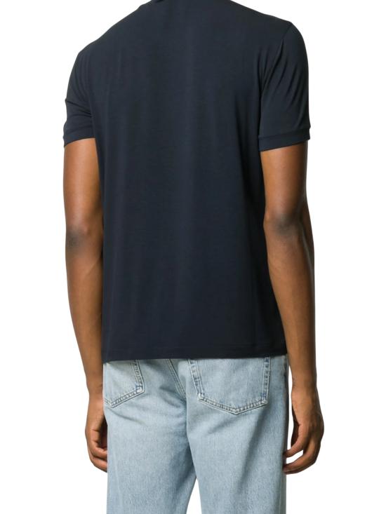 26FW 조르지오 아르마니 반팔 티셔츠 6GST56 SJP4ZUBSG NAVY - GIORGIO ARMANI