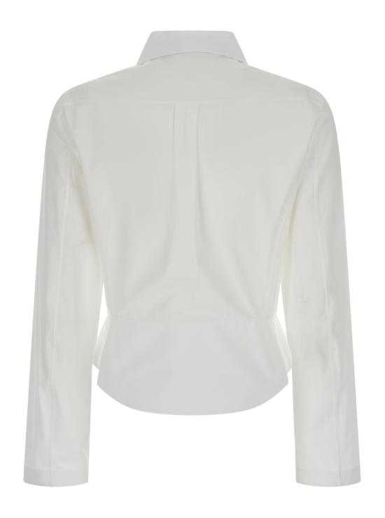 26FW 알라이아 블라우스/셔츠 AA9C1029T611D000 White - ALAIA