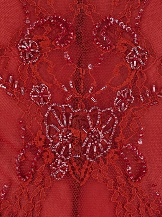 26FW 블루마린 원피스 RF6062J1616X0824 Red - BLUMARINE