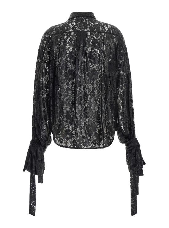 26FW 블루마린 블라우스/셔츠 NF6031J161222222 Black - BLUMARINE
