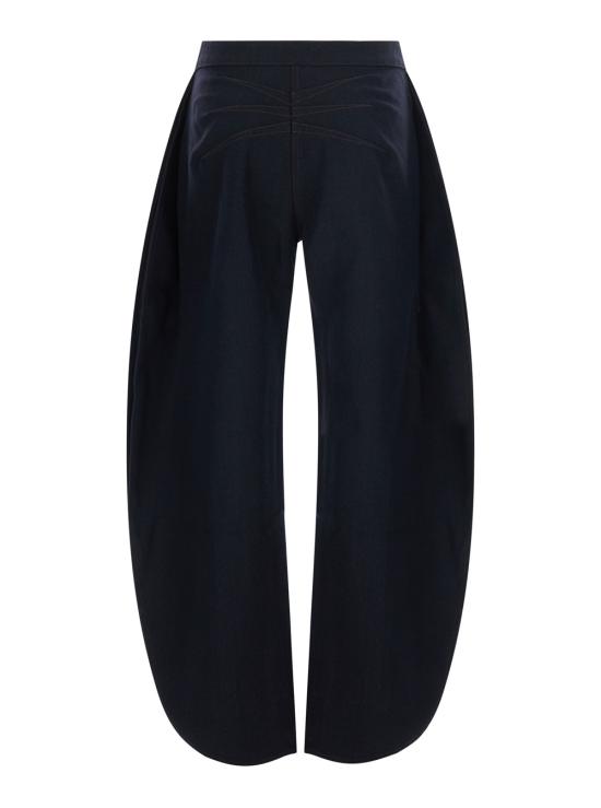 26FW 알라이아 데님 팬츠 AA9P0253T672CB14 Black - ALAIA