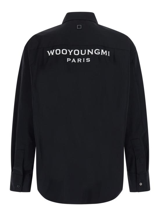 26FW 우영미 셔츠 W263SH07813B Black - WOOYOUNGMI