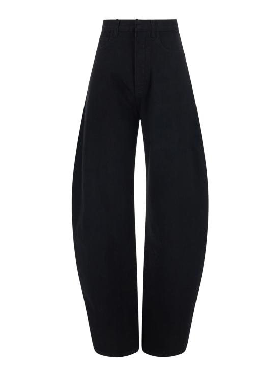 26FW 알라이아 데님 팬츠 AA9P1443D003D995 Black