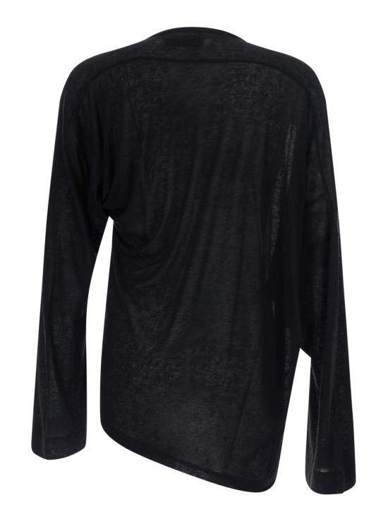 26FW 비비안웨스트우드 긴팔 티셔츠 2G01000HJ00BMN401 Black - VIVIENNE WESTWOOD