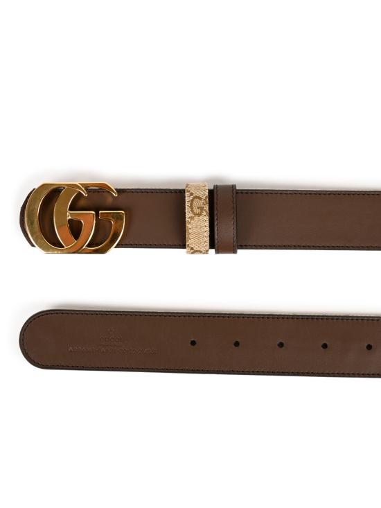 26FW 구찌 오피디아 리버시블 양면 벨트 A006M3 FAF7J9651 VINTAG SAND DK BROWN - GUCCI