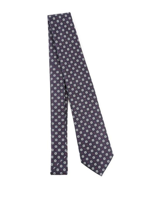 26FW 생로랑 긴팔 티셔츠 A0013L 3Y0094178 NAVY IVORY