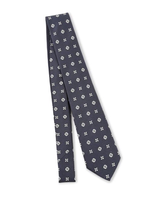 26FW 생로랑 긴팔 티셔츠 A00152 3Y0094178 NAVY IVORY - SAINT LAURENT