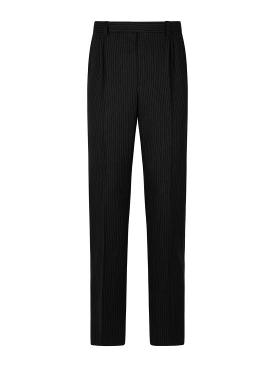 26FW 생로랑 스트레이트 팬츠 870512 Y1O241161 ANTHRACITE CRAIE - SAINT LAURENT