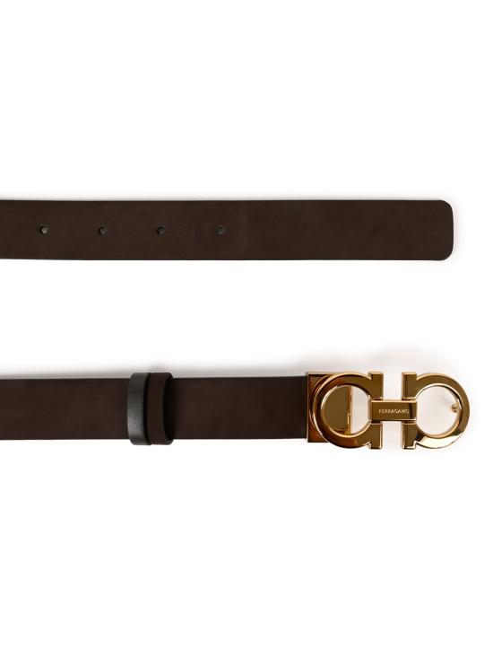 26FW 살바토레 페라가모 벨트 789990 TESTA DI MORO - SALVATORE FERRAGAMO