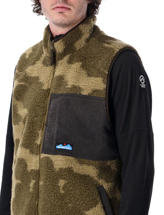 26FW 카부 베스트 5189 2983 CAMO BLUR - KAVU
