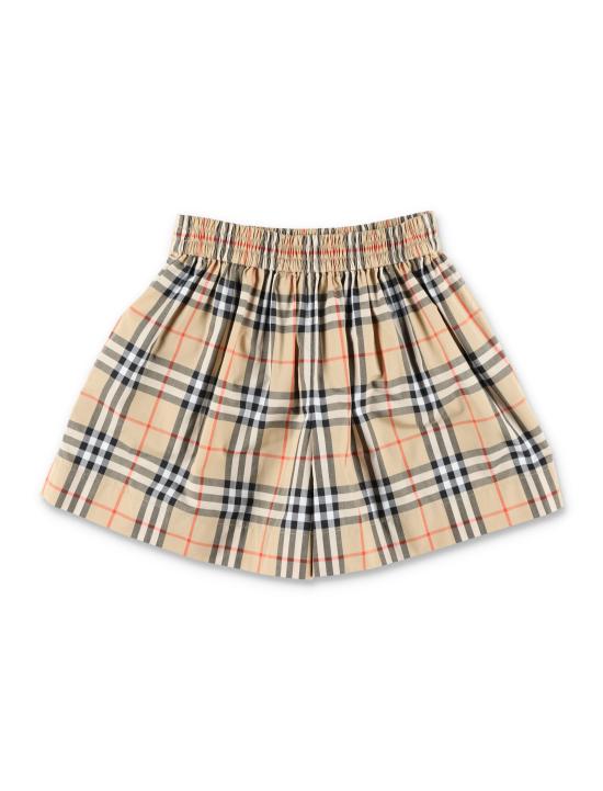 26FW [키즈] 버버리 쇼츠/버뮤다 8131852 B9368 SAND IP CHECK - BURBERRY