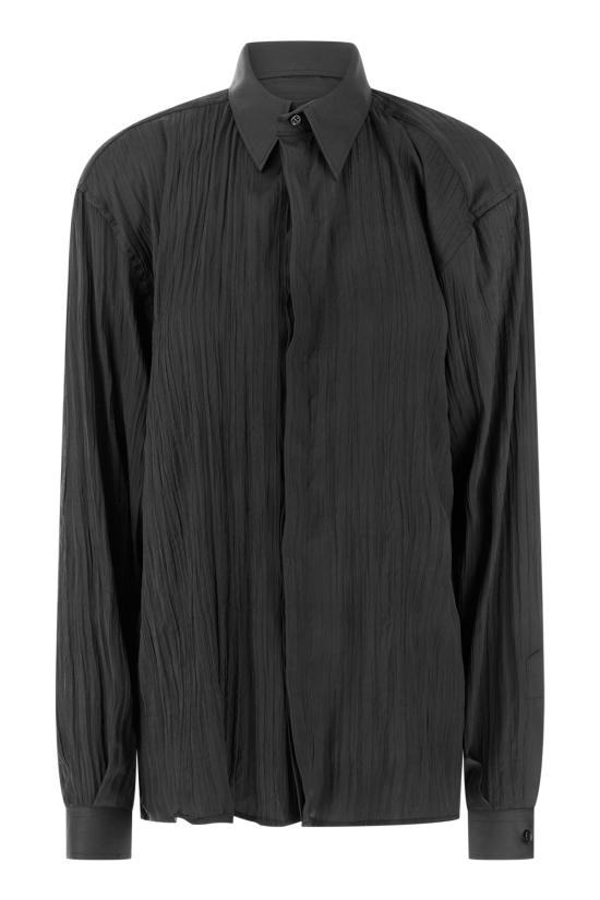 26FW 마르셈 긴팔 셔츠 C071T318 090 Black