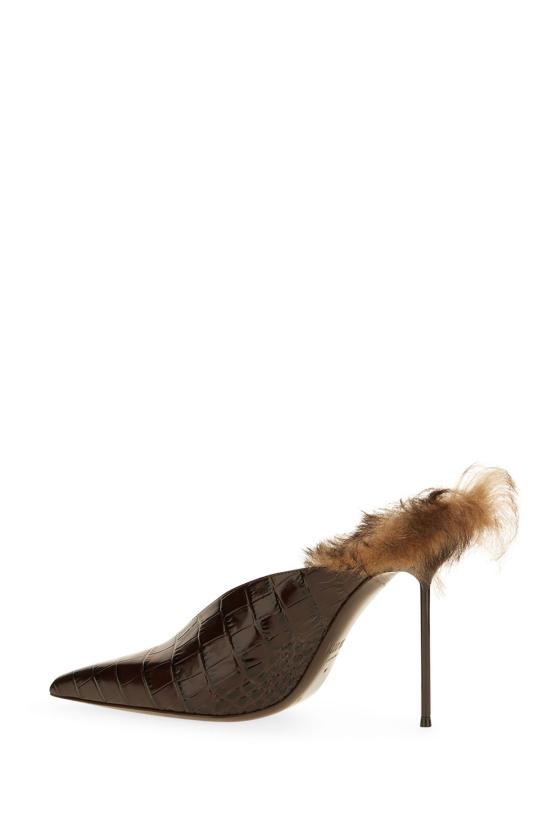 26FW 파리텍사스 드레스 슈즈 PX2093XCOFL EBANO NATURAL Brown - PARIS TEXAS
