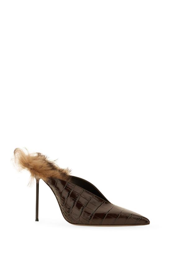 26FW 파리텍사스 드레스 슈즈 PX2093XCOFL EBANO NATURAL Brown - PARIS TEXAS